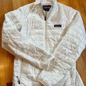 Patagonia Women's White Nano Puff Jacket